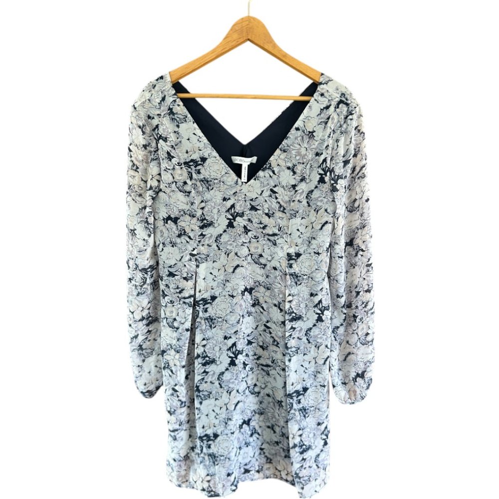 BCBGMAXAZRIA Floral Dress Womens Size XS